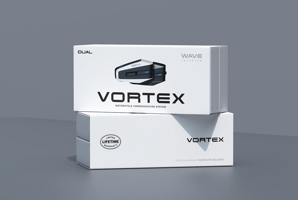 Sena VORTEX Communication System Dual Pack | Motorcycle Bluetooth Intercom