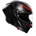 AGV Pista GP RR Intrepido | Matt Carbon Black Red Racing Helmet