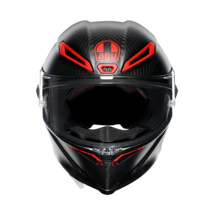 AGV Pista GP RR Intrepido | Matt Carbon Black Red Racing Helmet