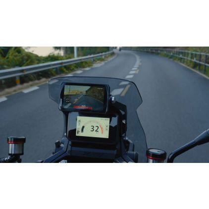 CHIGEE AIO-5 EVO Motorcycle Smart Riding System | CarPlay, Android Auto & Dual Dashcam