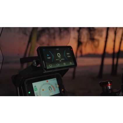 CHIGEE AIO-5 EVO Motorcycle Smart Riding System | CarPlay, Android Auto & Dual Dashcam
