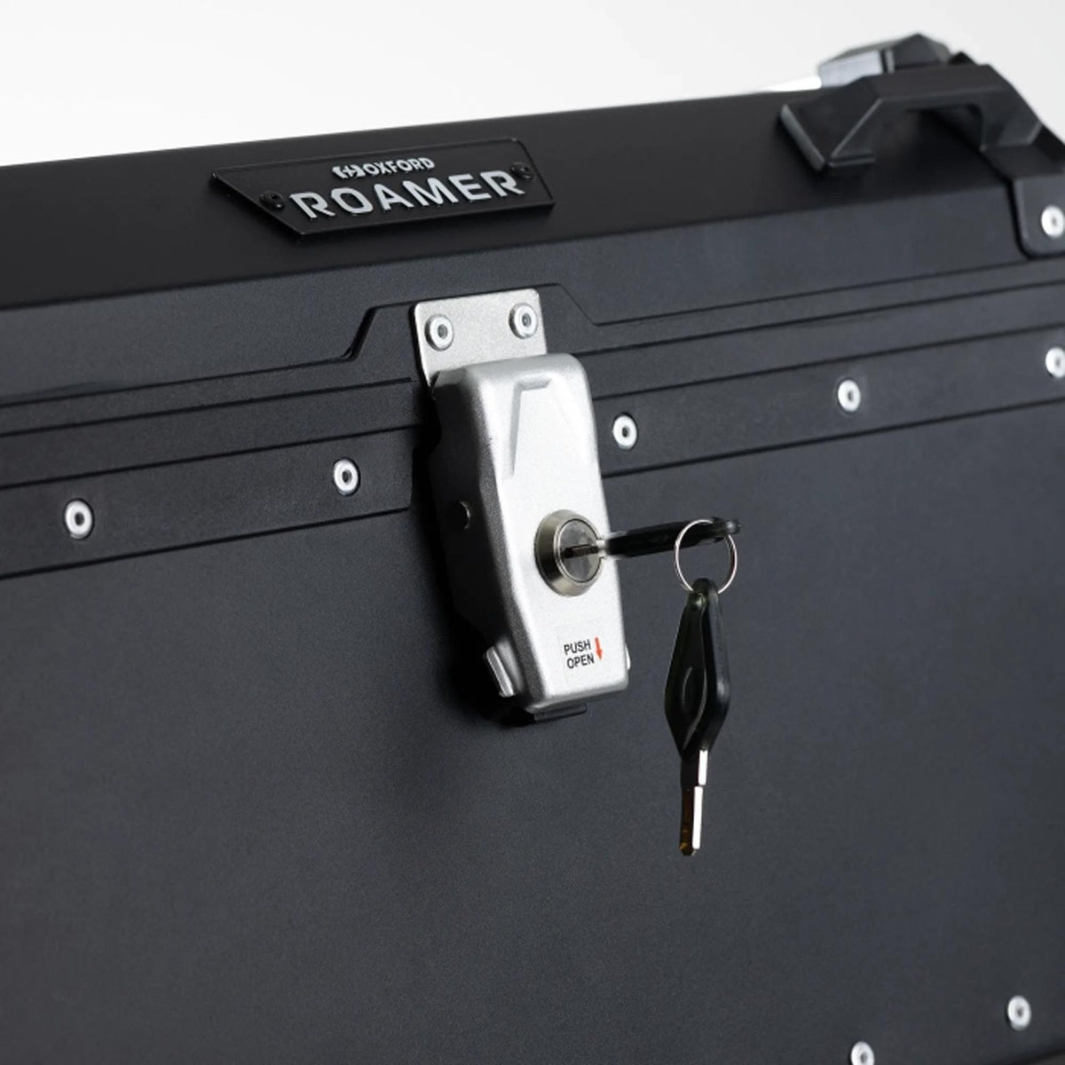Oxford Roamer 65L Waterproof Aluminum Motorcycle Top Case – Black