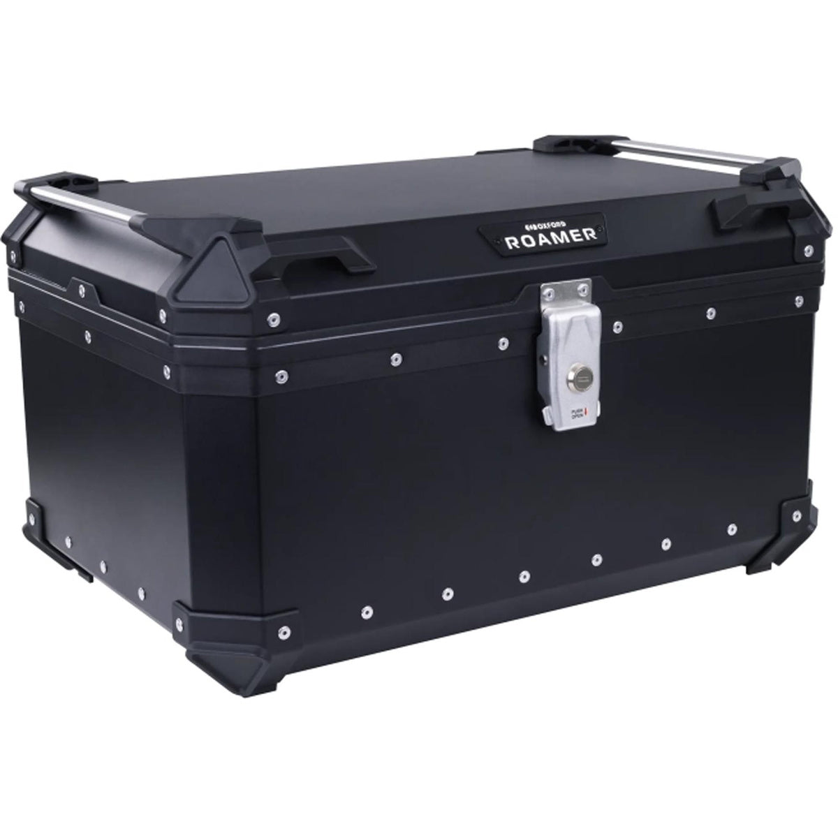 Oxford Roamer 65L Waterproof Aluminum Motorcycle Top Case – Black