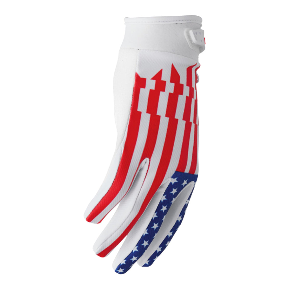 THOR Launchmode Patriot Youth Motocross Gloves – Red / White / Blue